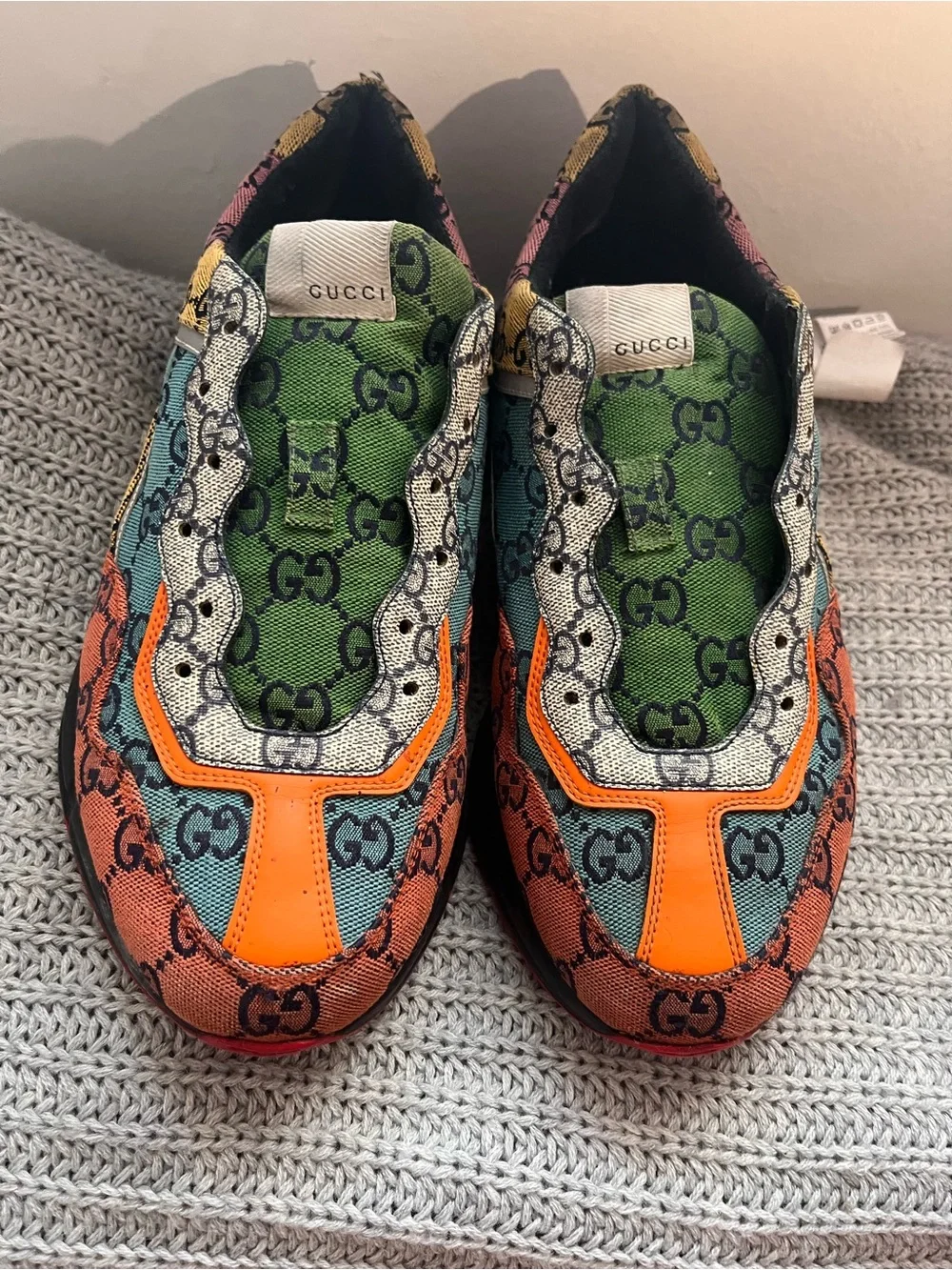Gucci men’s Multicolor GG Sneakers